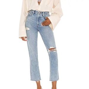 GRLFRND Karolina High Rise Straight Crop